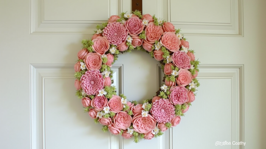 spring wreath for front door