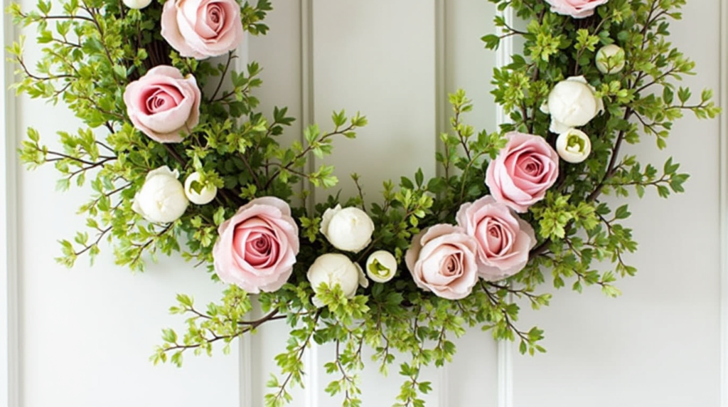 spring wreath for front door