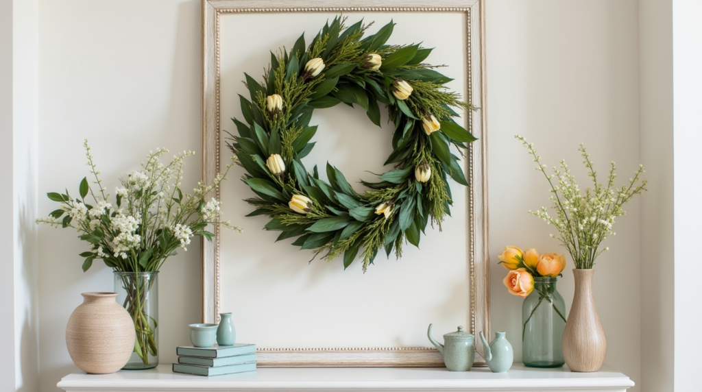 spring wreath for front door