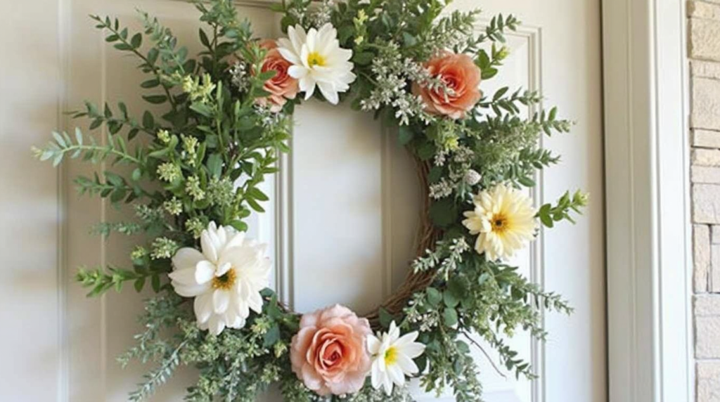 spring wreath for front door