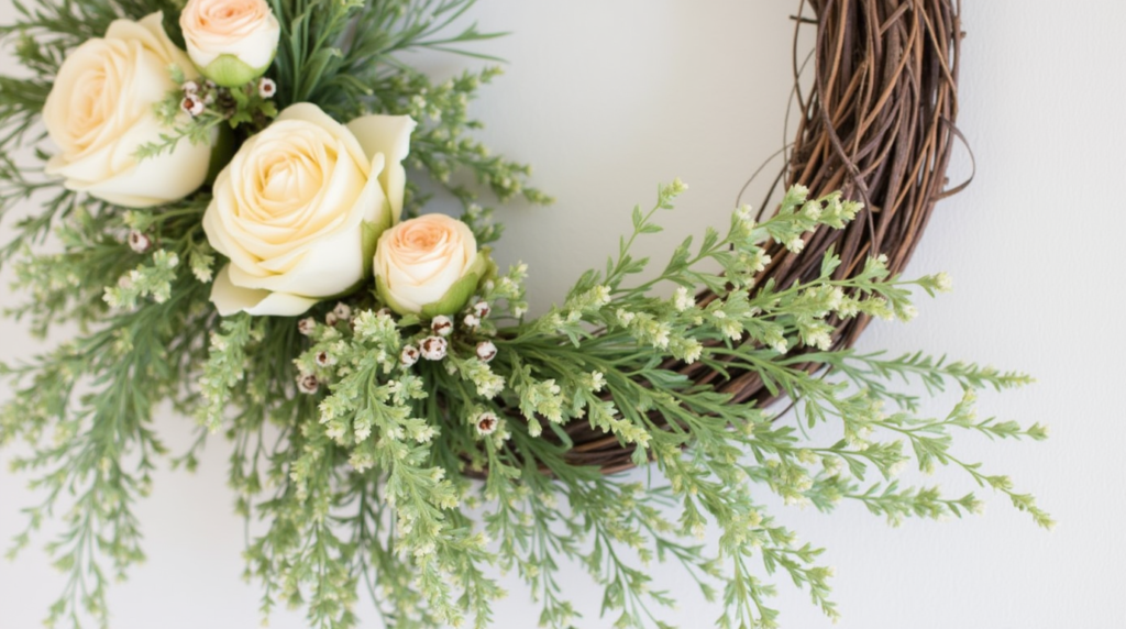 spring wreath for front door