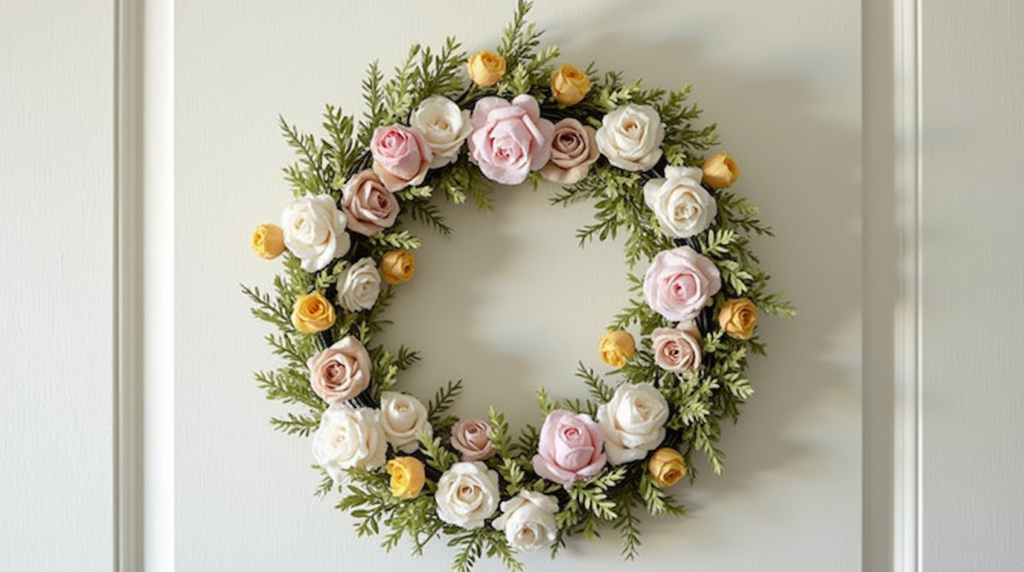 spring wreath for front door