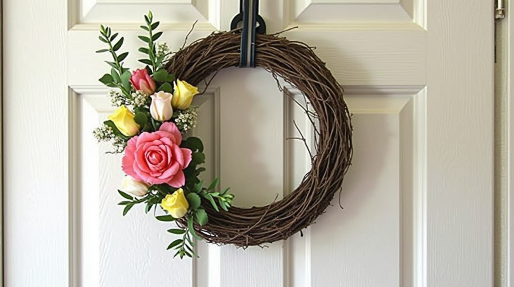 spring wreath for front door