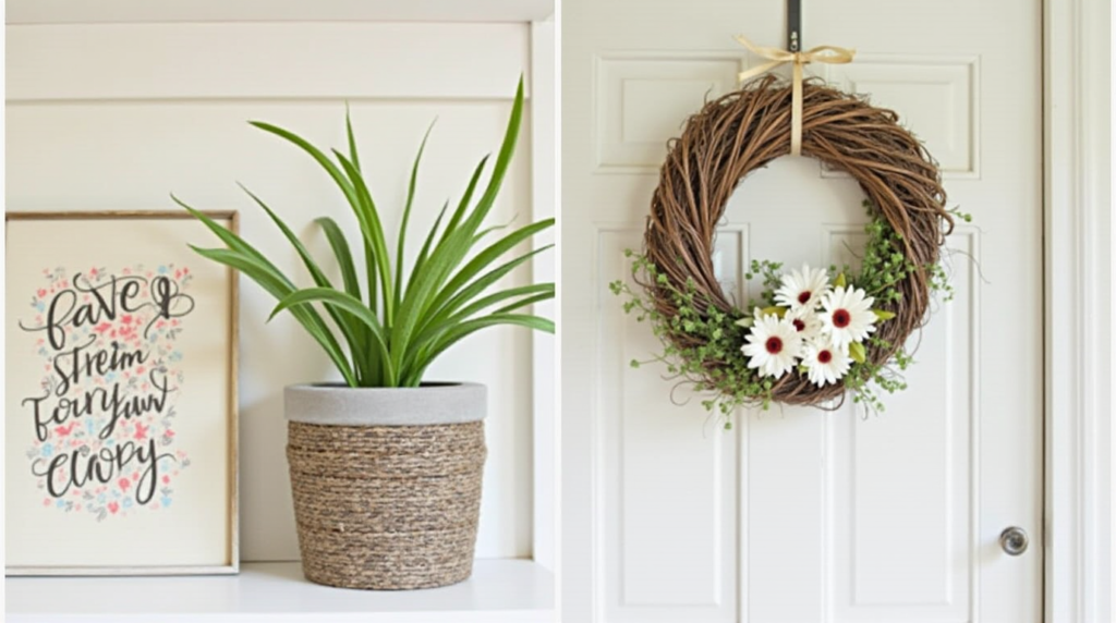 spring wreath for front door