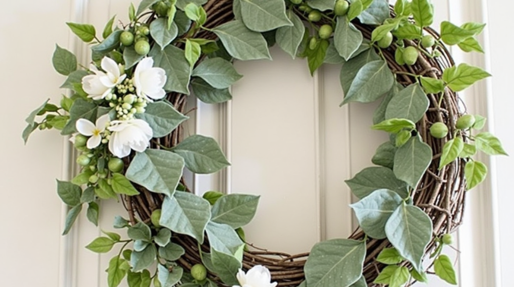 spring wreath for front door