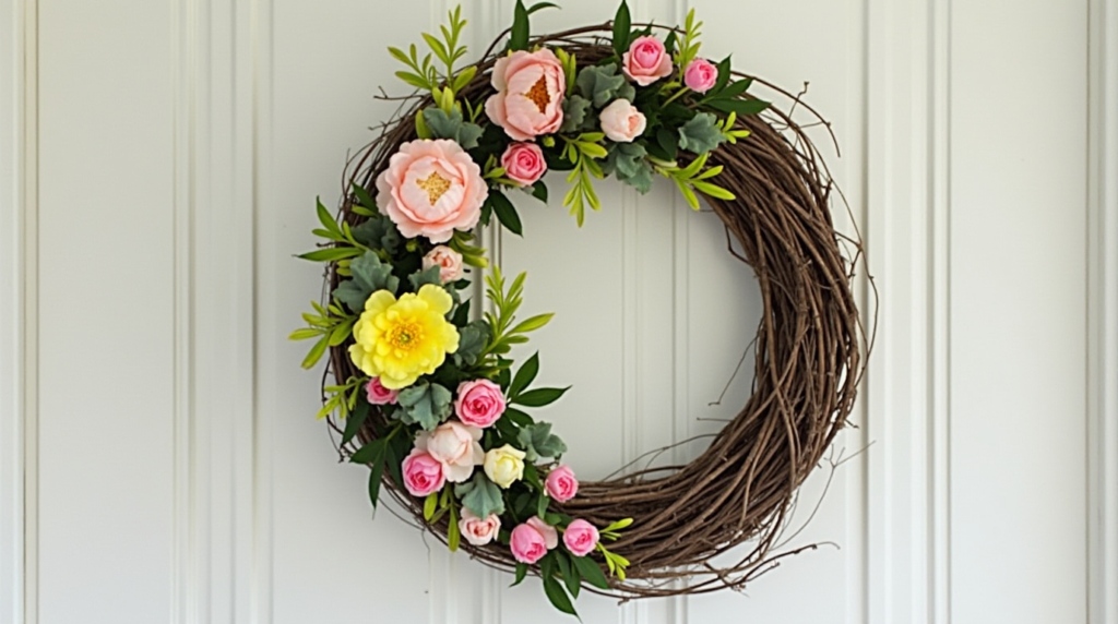 spring wreath for front door