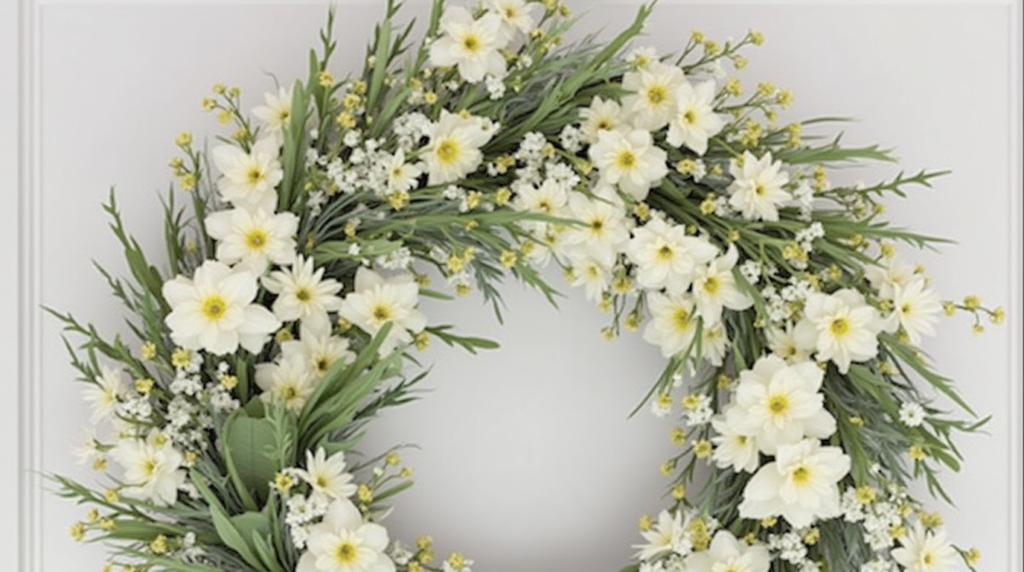 spring wreath for front door