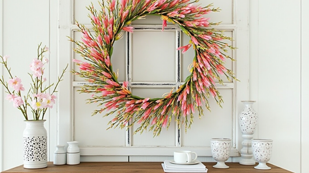 spring wreath for front door