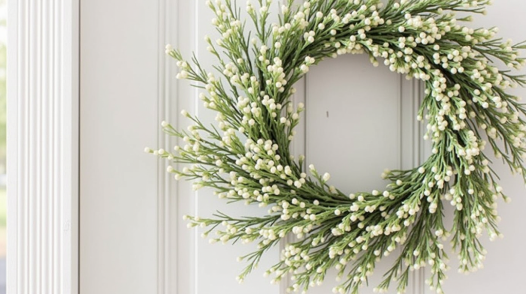 spring wreath for front door