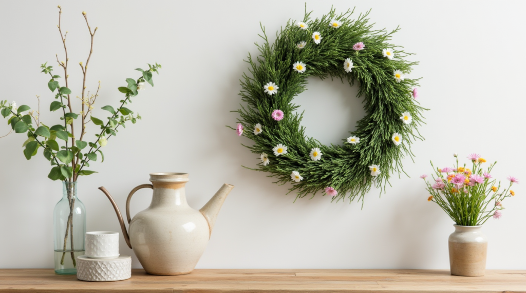 spring wreath for front door