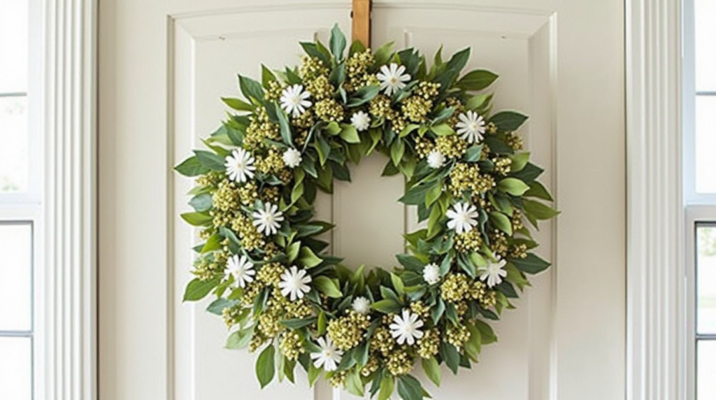 spring wreath for front door