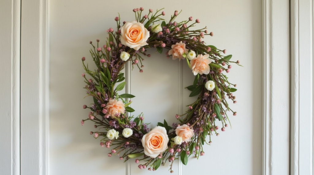 spring wreath for front door