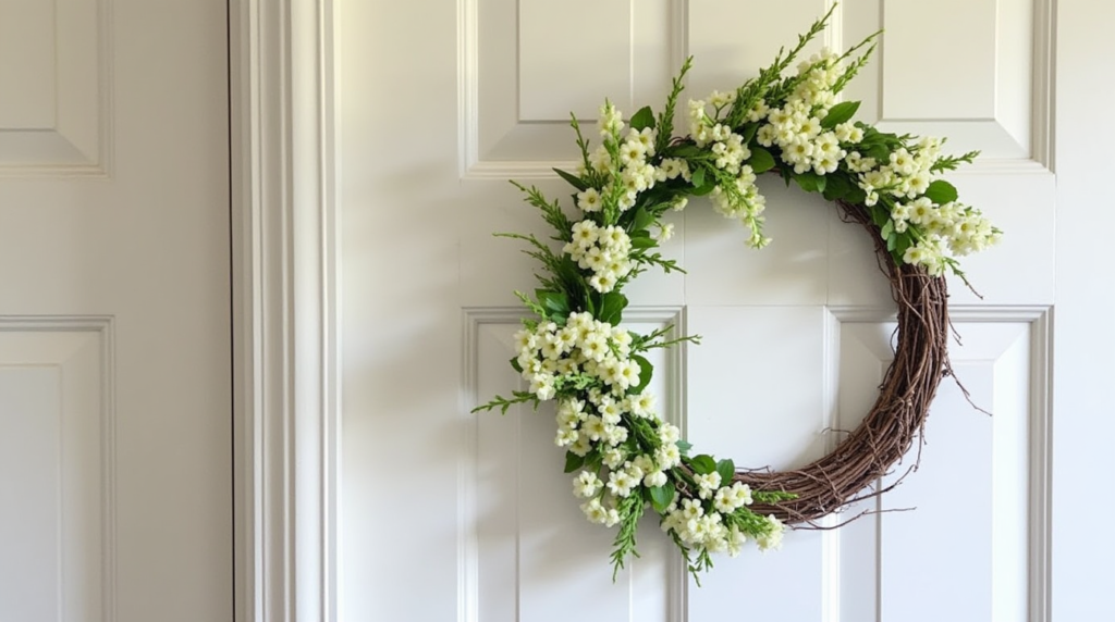 spring wreath for front door