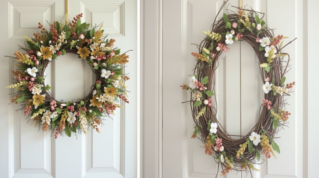 spring wreath for front door