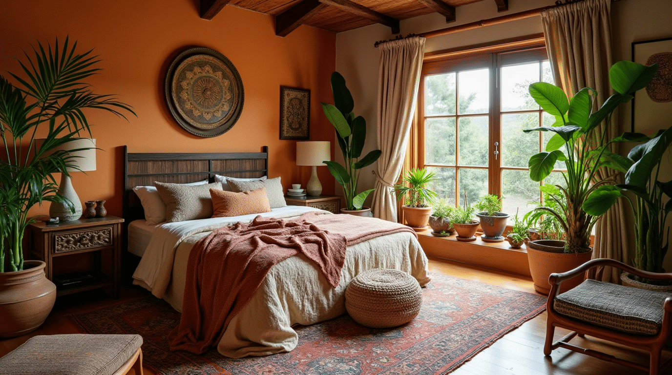 Boho bedroom