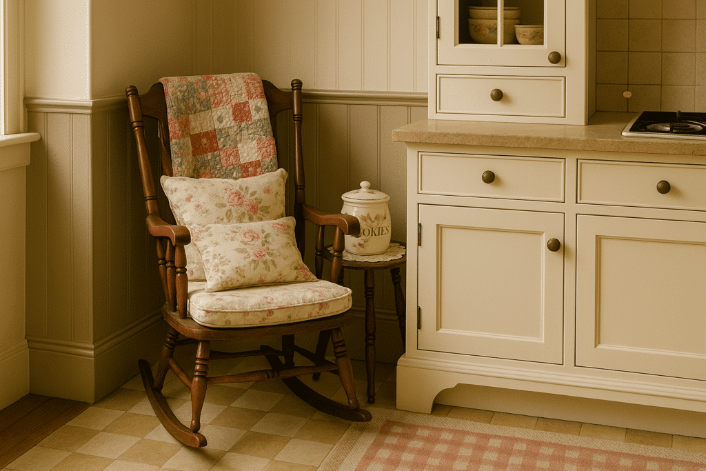 granny chic kitchen