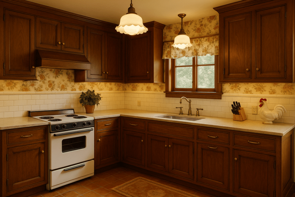 granny chic kitchen