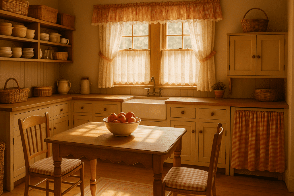 granny chic kitchen