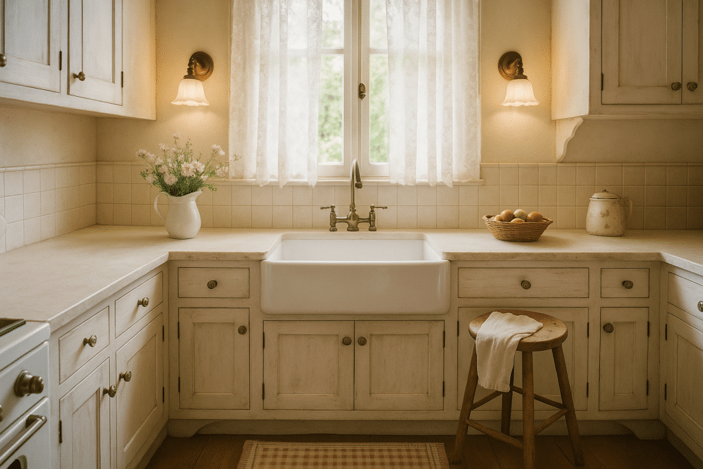granny chic kitchen