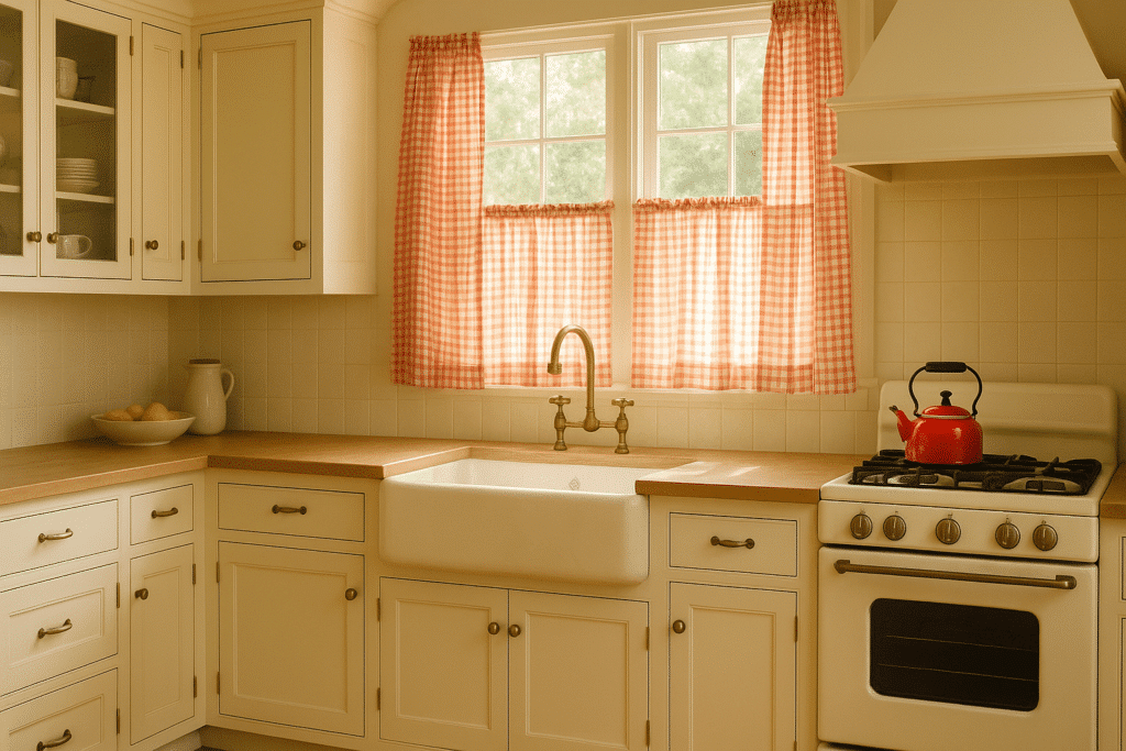 granny chic kitchen
