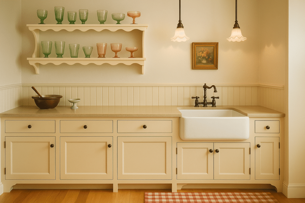 granny chic kitchen