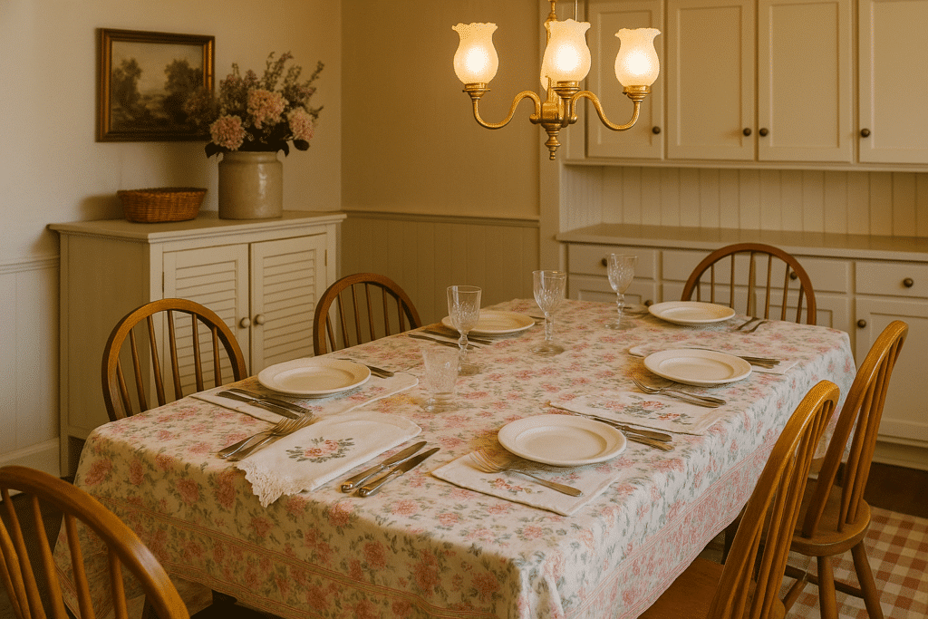 granny chic kitchen