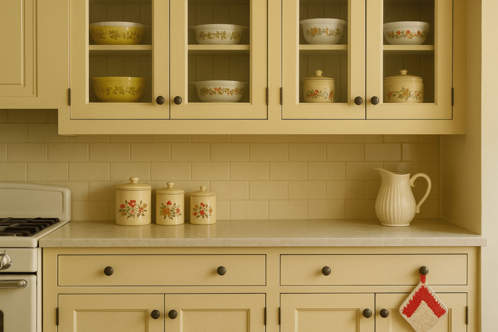 granny chic kitchen