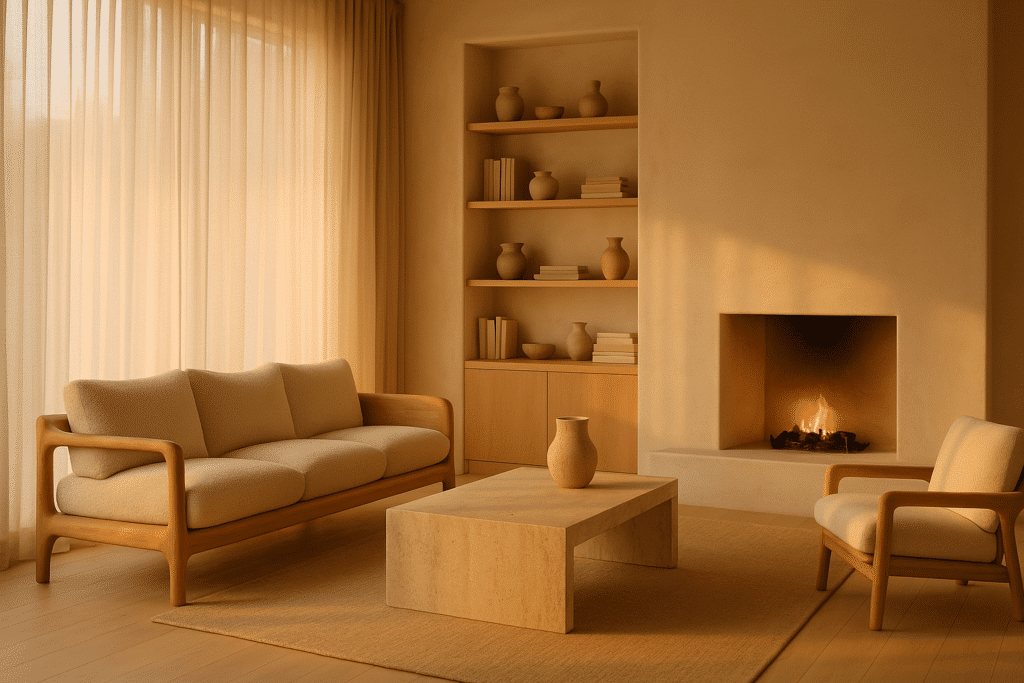 japandi living room