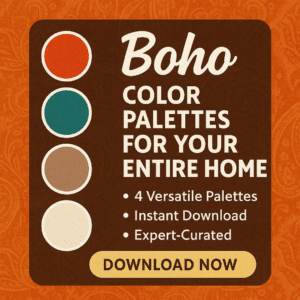Boho color palettes