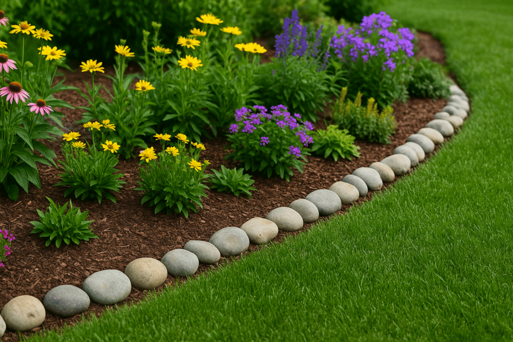 Front Yard Landscaping Ideas with Rocks