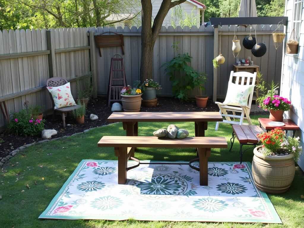 backyard ideas on a budget