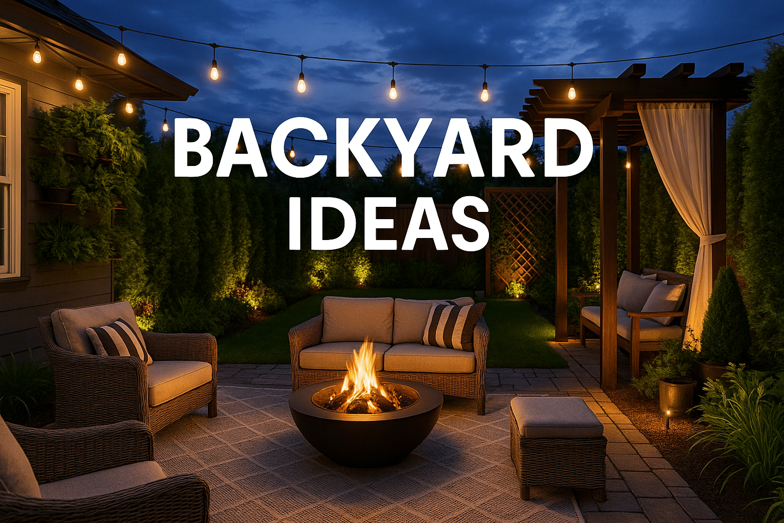 Backyard Ideas to Bring Your Yard to Life - Cardinal Memorials