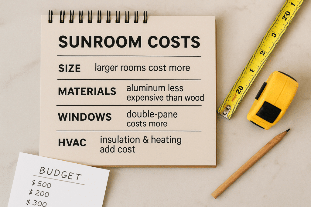 budget sunroom ideas