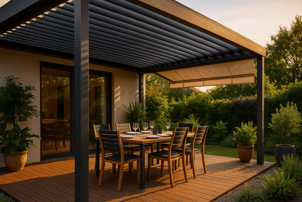 covered outdoor living spaces