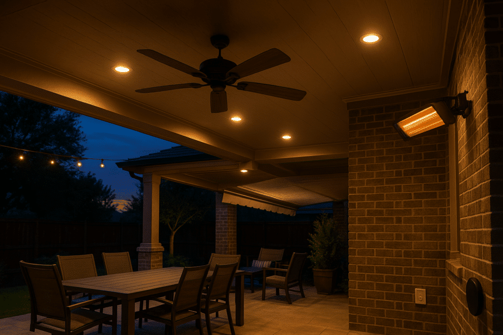 covered outdoor living spaces