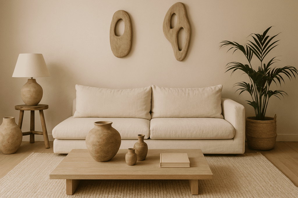 eclectic living room