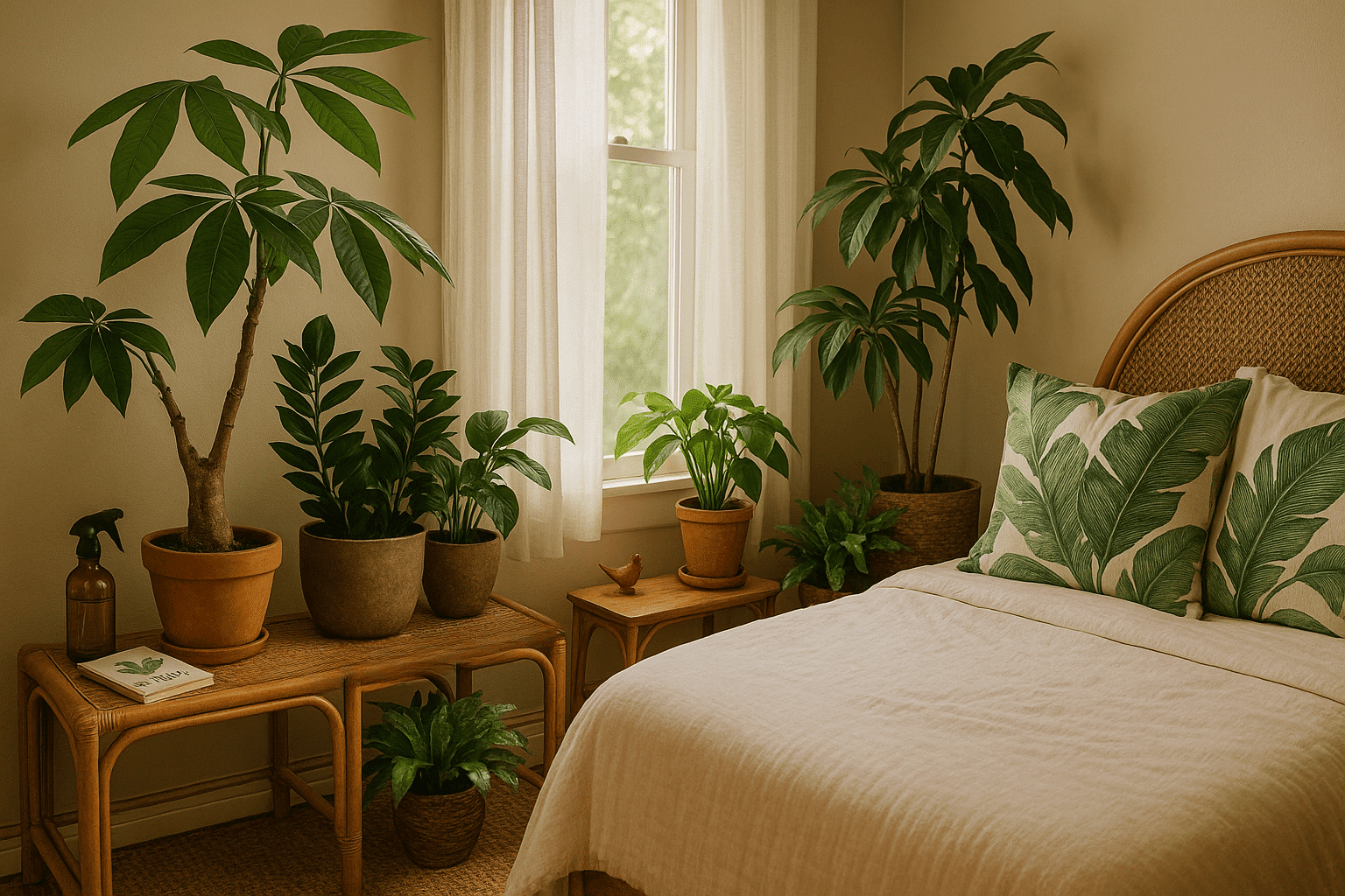 low-light indoor plants for a dim room