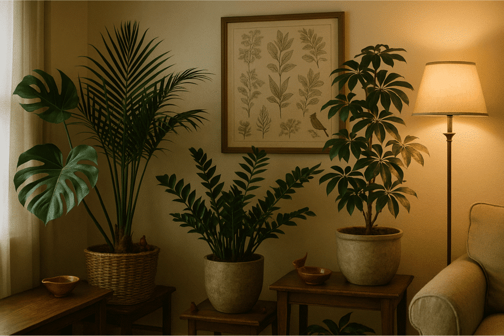 low light indoor houseplants