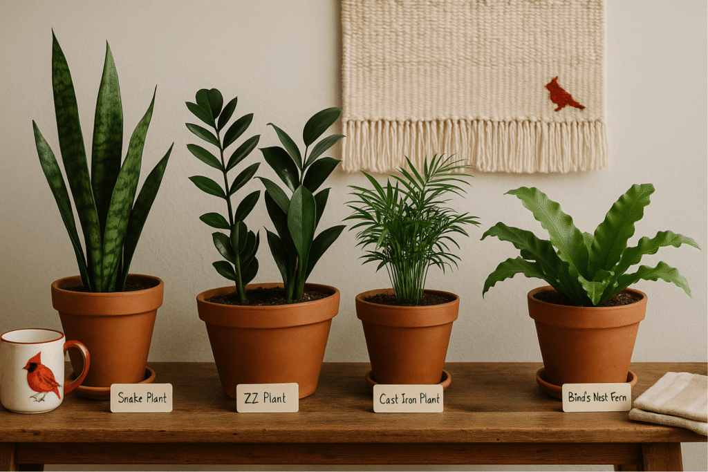 low light indoor houseplants