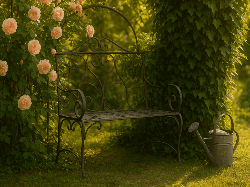 vintage garden decor