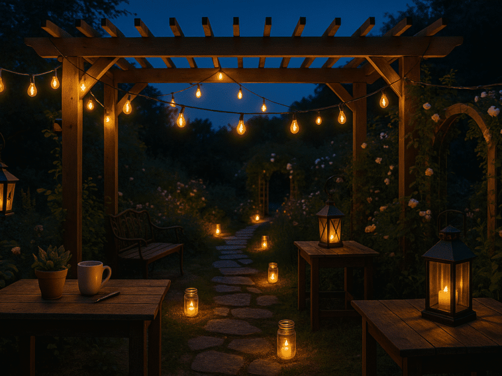 vintage garden decor