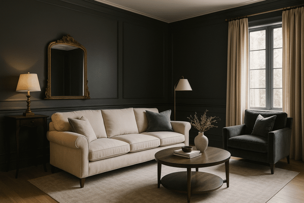 living room paint colors charcoal