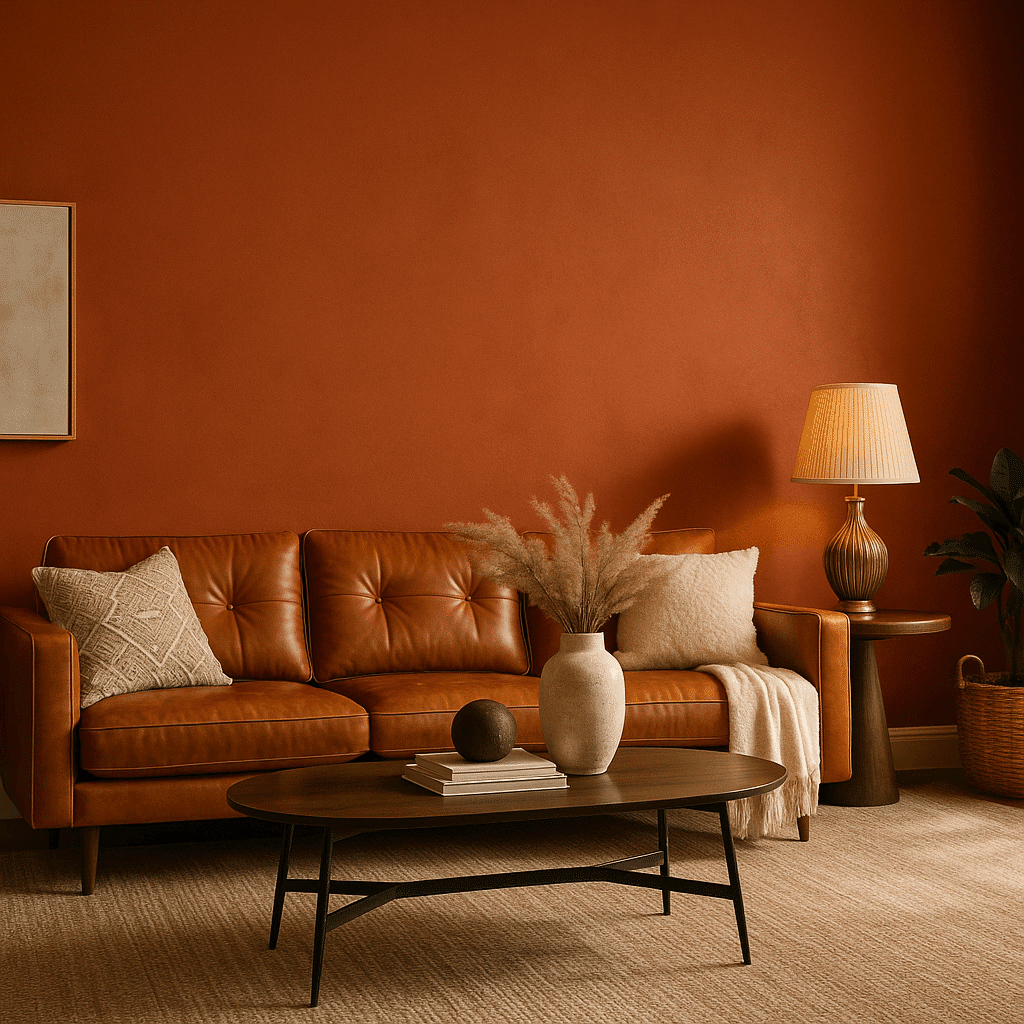 living room paint colors terracotta